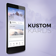 Ikona programu: Kustom Kards Theme for KL…