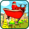 Ikona programu: Flying Santa Christmas Gi…
