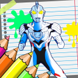 Icona del programma: ultraman zero coloring Ga…